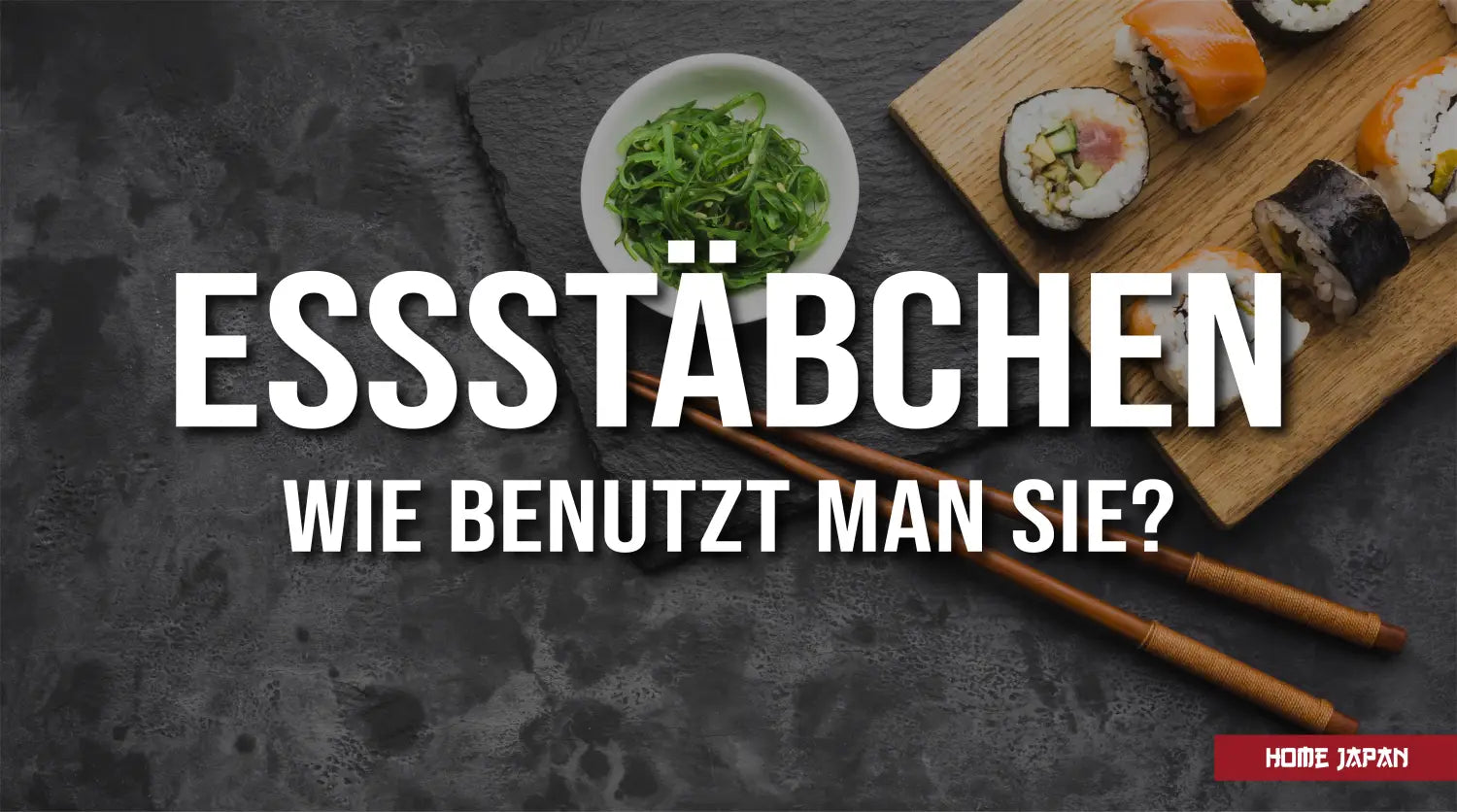 Essen mit essstäbchen