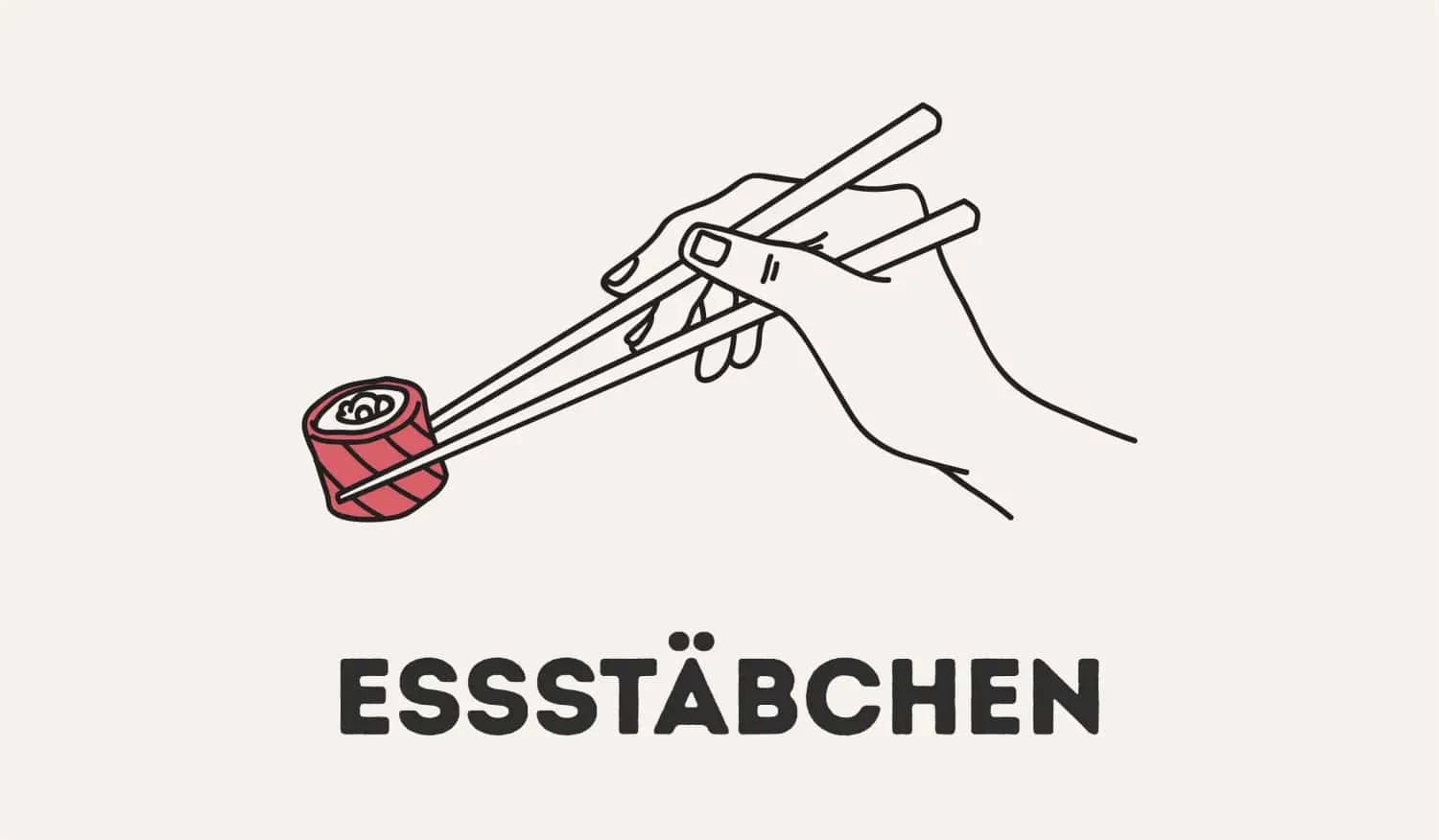 Japanische Essstäbchen