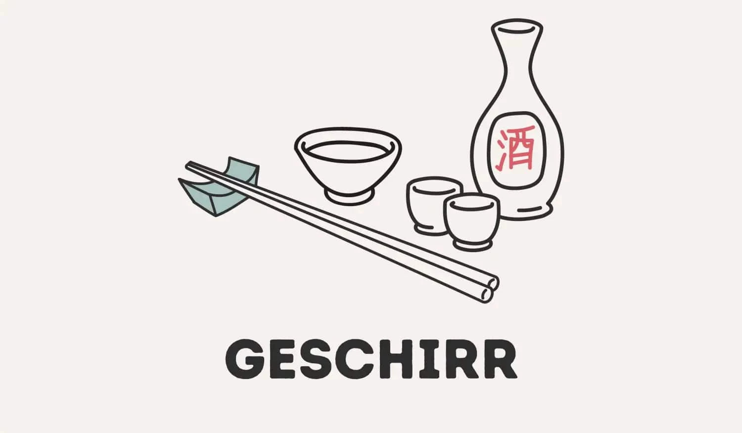 Japanisches Geschirr