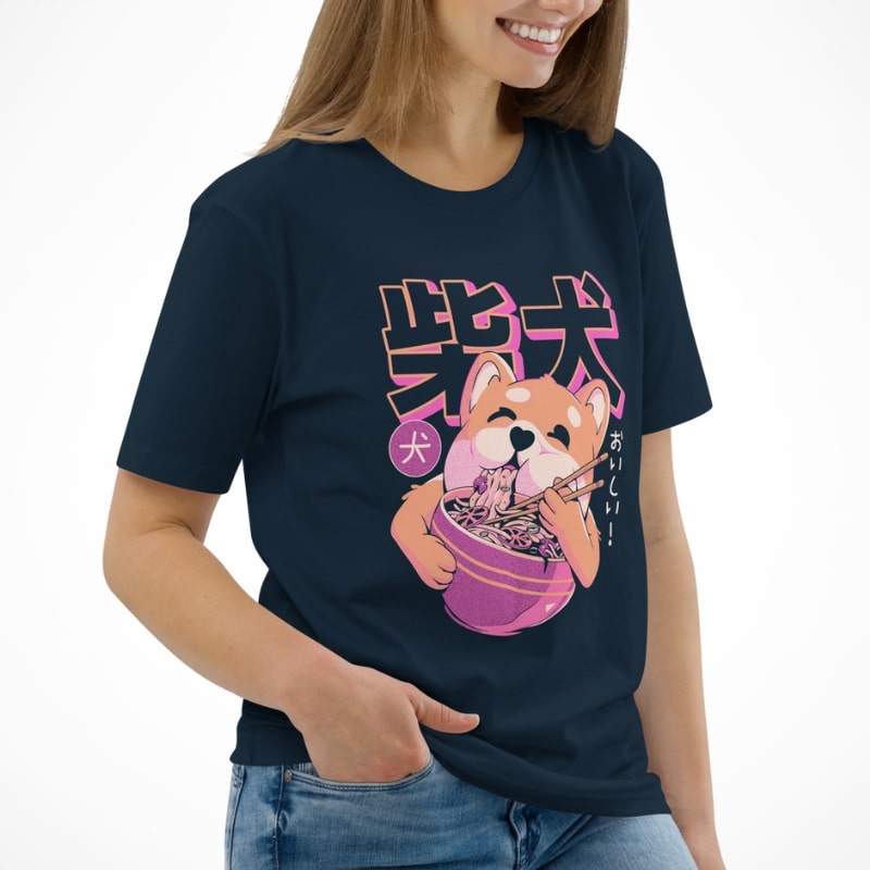 Japanische T-Shirt - Shiba Noodle