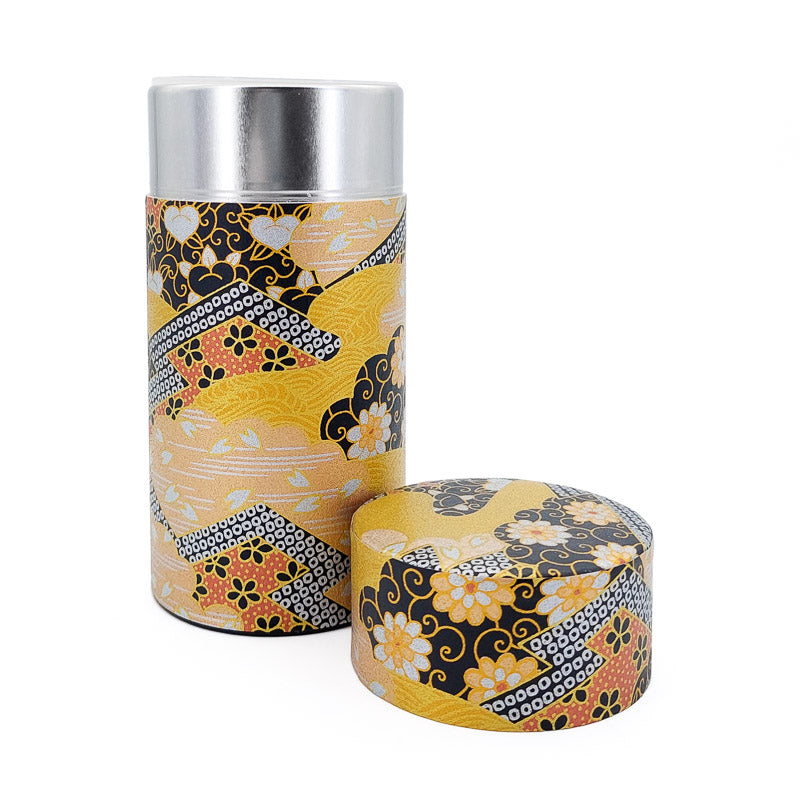 Japanische Teedose Washi Luxe