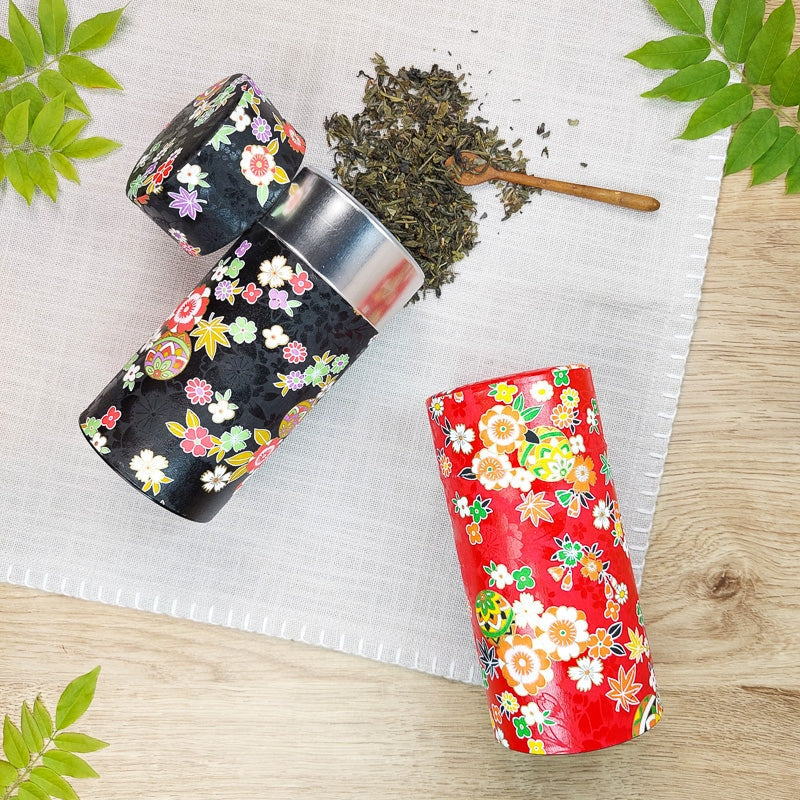 2er-Set Teedose Washi