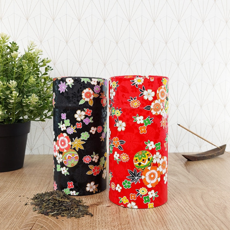 2er-Set Teedose Washi