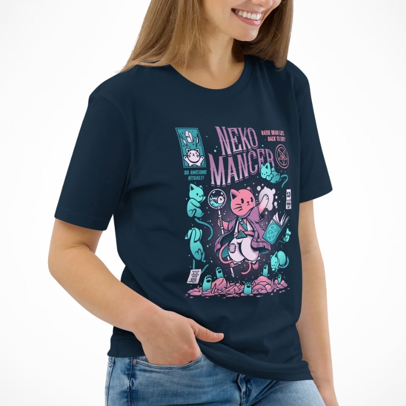 Japanische T-Shirt - Nekomancer