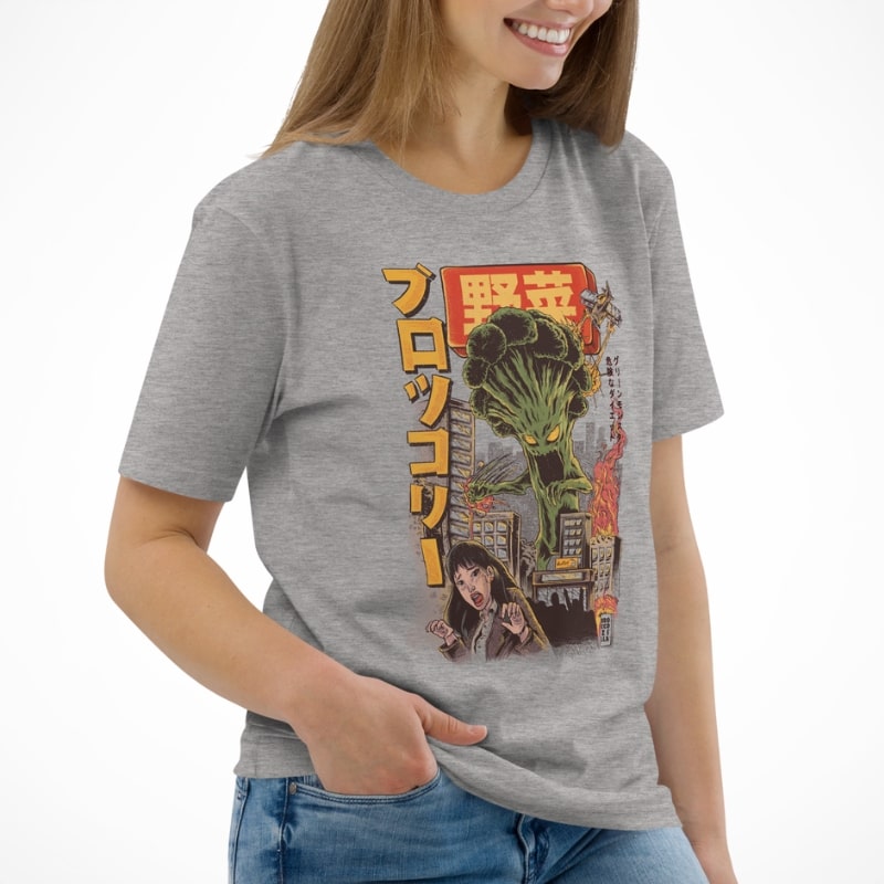 Japanische T-Shirt - Broccozilla