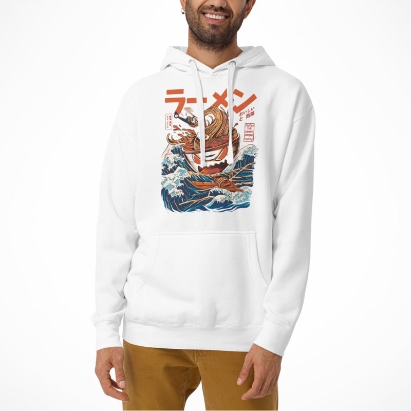 Japan Hoodie - The Great Ramen of Kanagawa