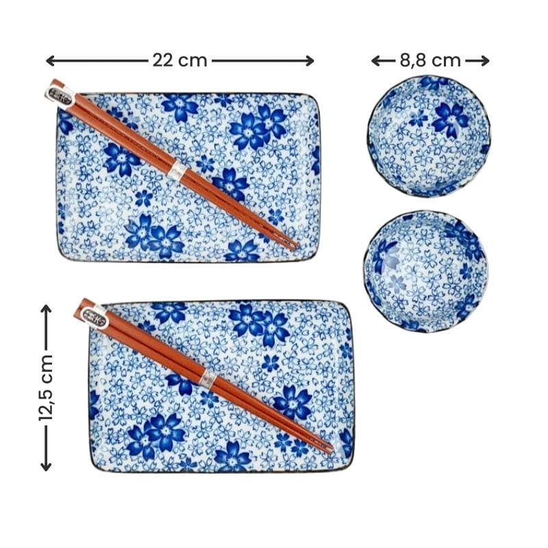 Japanisches Sushi-Service - Blossom