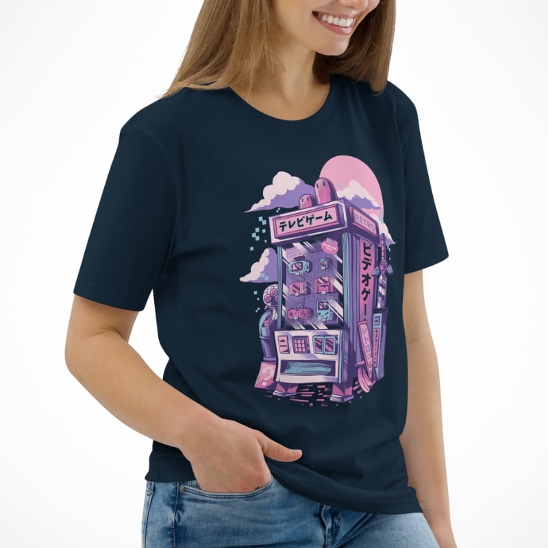 Japanische T-Shirt - Retro Gaming
