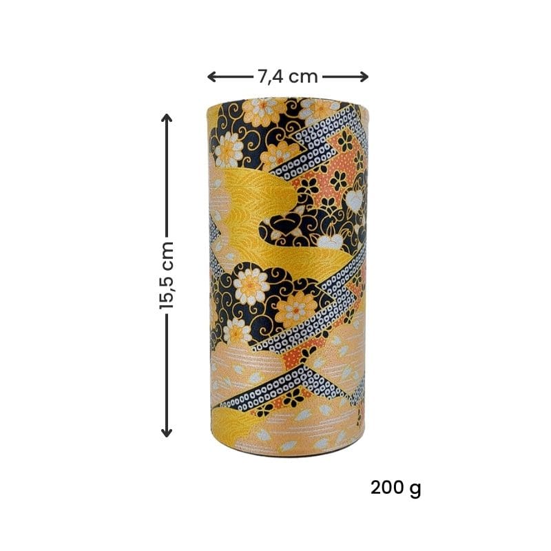 Japanische Teedose Washi Luxe