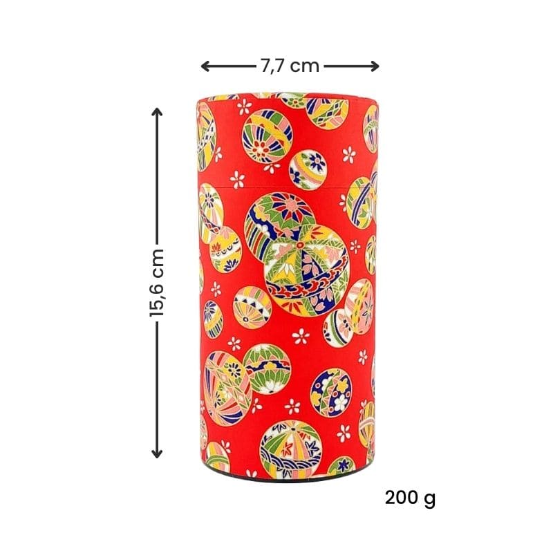 Japanische Teedose - Washi Temari