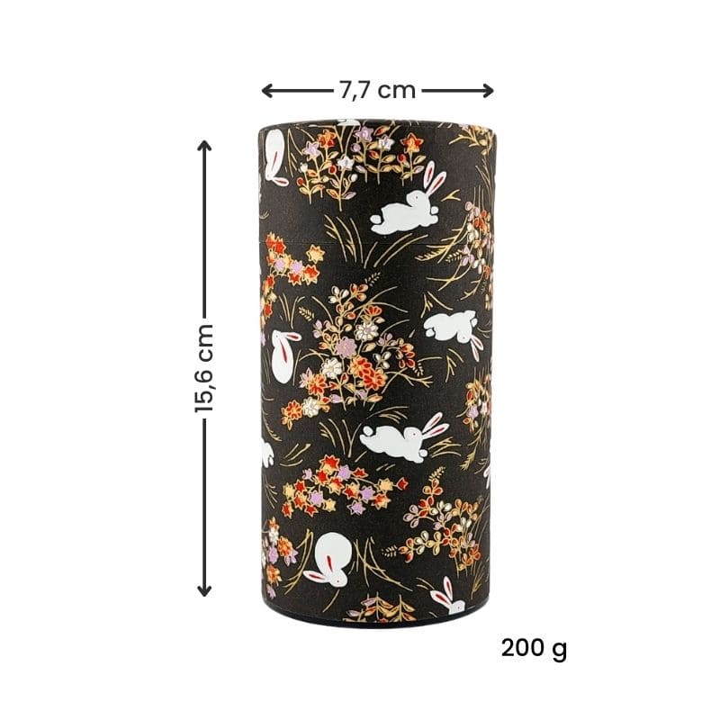 Japanische Teedose - Washi Usagi