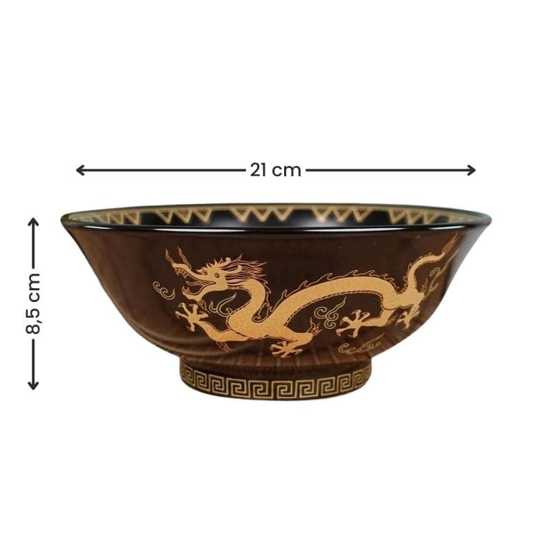 Japanische Ramenschale - Schwarz