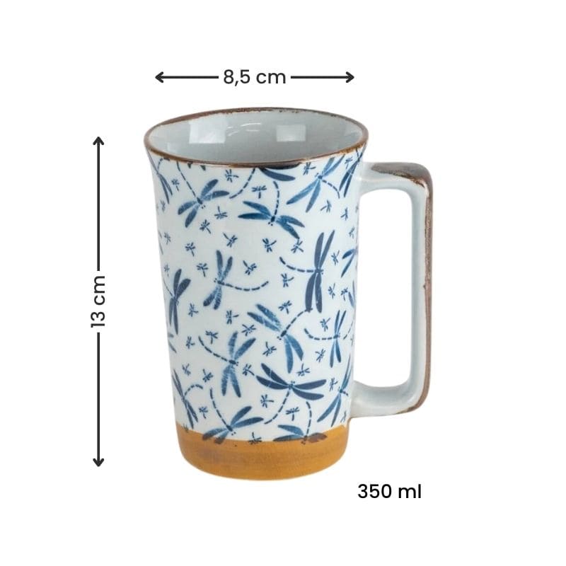 Großer Japanischer Becher - Libelle