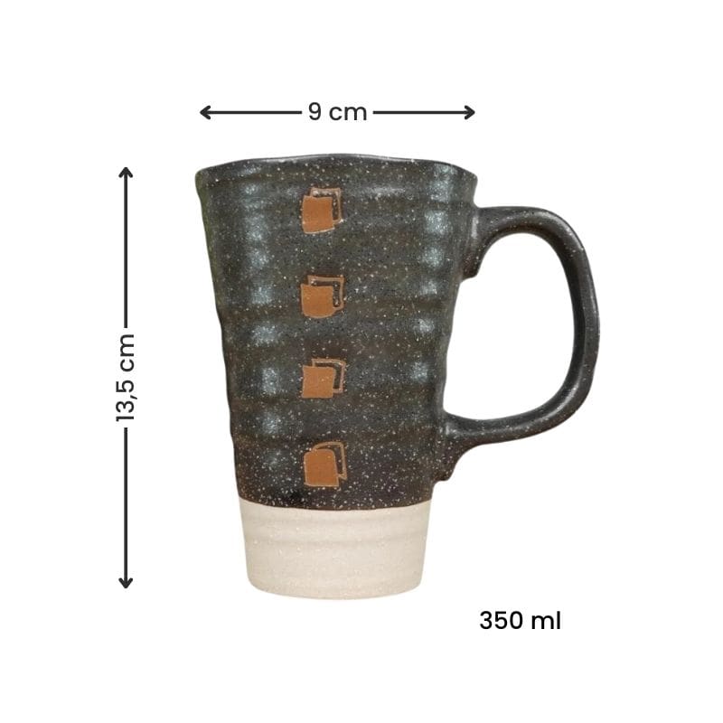 Japanische Becher - Schwarz