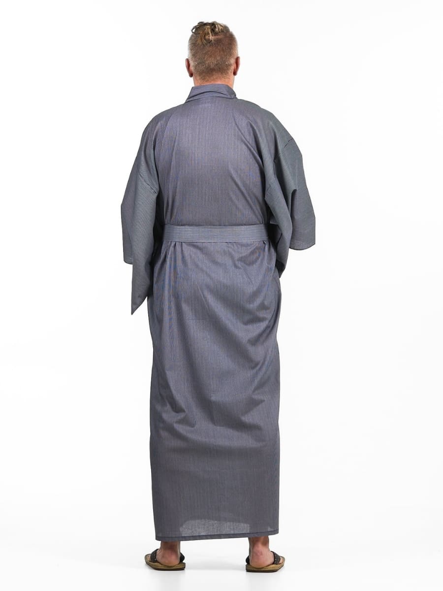 Yukata Kimono Herren - Gestreift