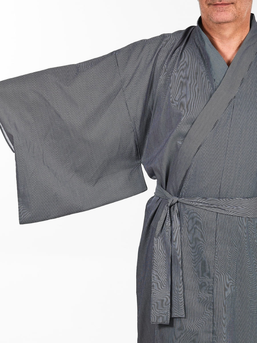 Yukata Kimono Herren - Gestreift