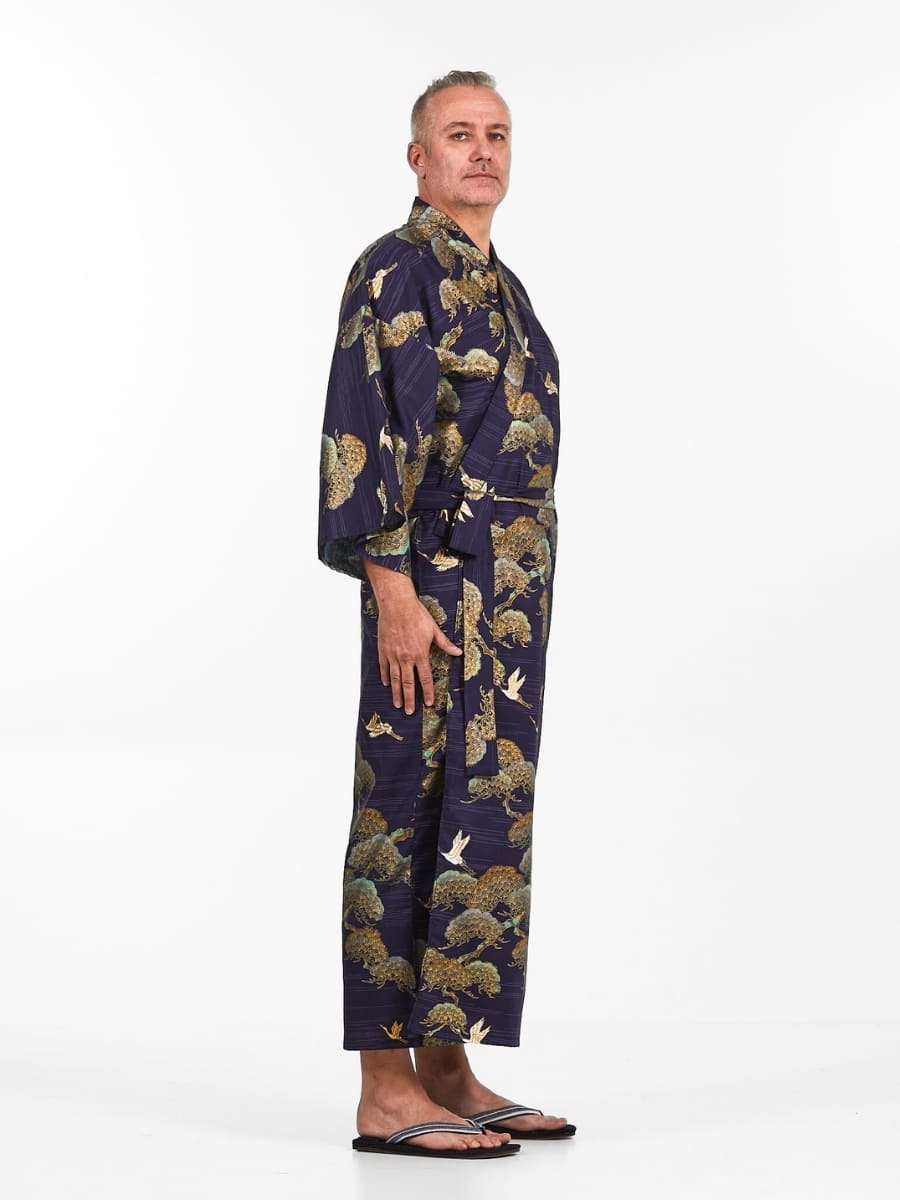 Japanische Kimono Herren - Kranich & Kiefer