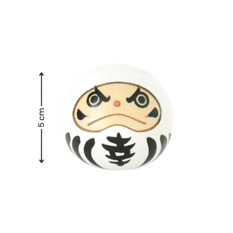 Kokeshi Daruma - Weiß