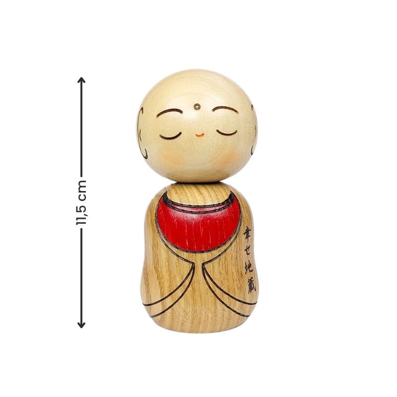 Kokeshi Holzpuppen - Mönch Jizo
