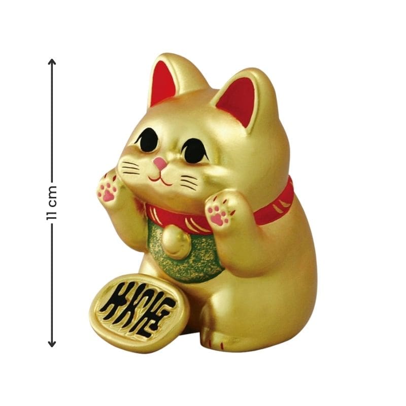 Kawaii Maneki Neko - Gold