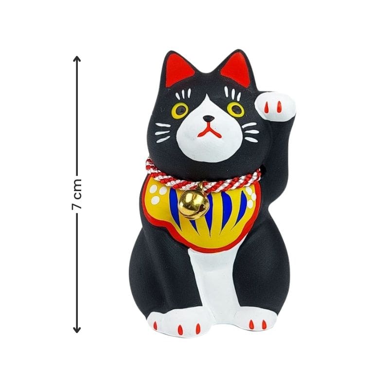 Maneki Neko Schwarz