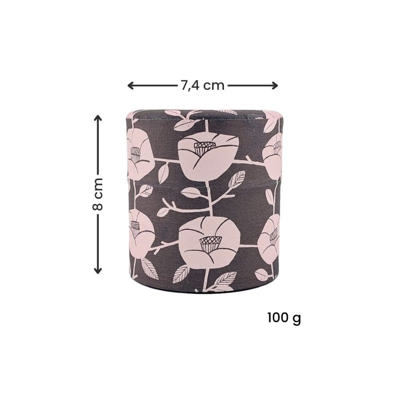Kleine Japanische Teedose - Tsubaki