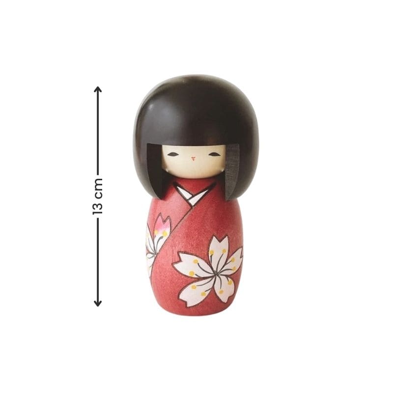 Kokeshi-Puppe Blume