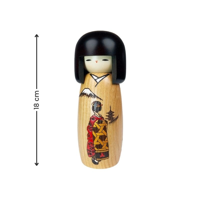 Kokeshi Figuren - Geisha