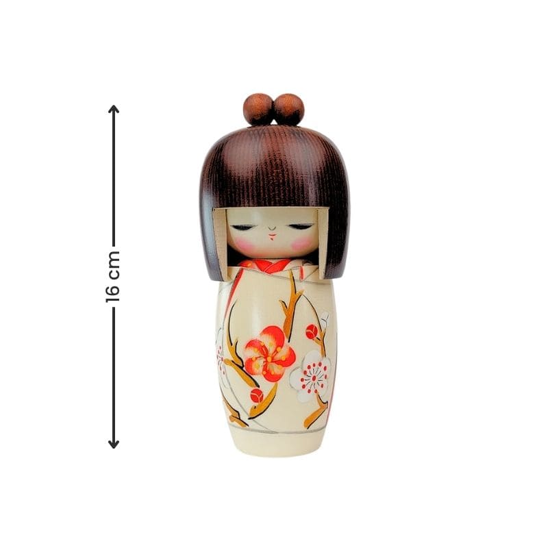 Japanische Holzpuppe Kokeshi