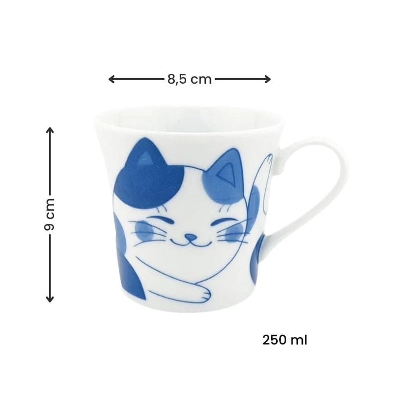 Japanische Tasse - Katze Kawaii