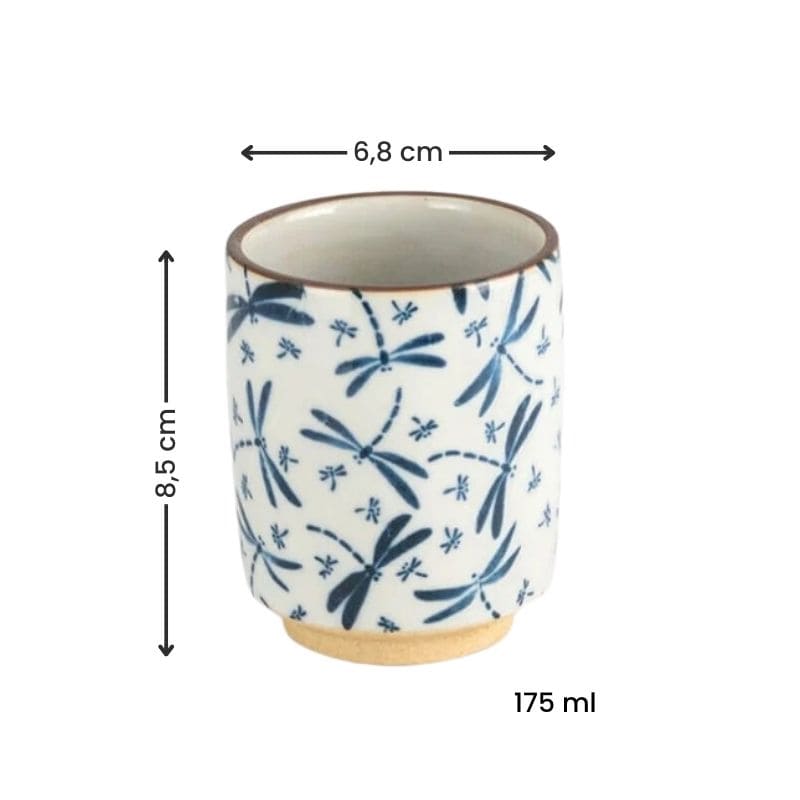 Japanische Teetasse - Libelle