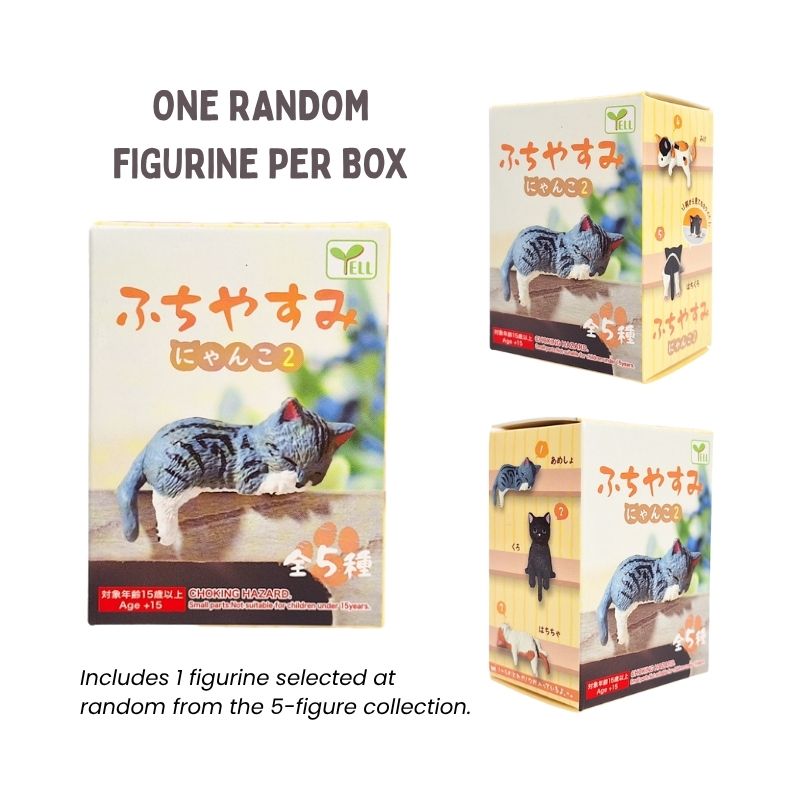 Figurine Gachapon Chat Schlafende Katze