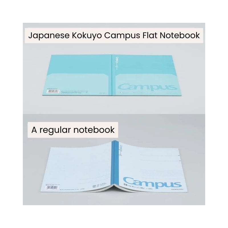 Japanisches Notizbuch – Kokuyo Campus Flat