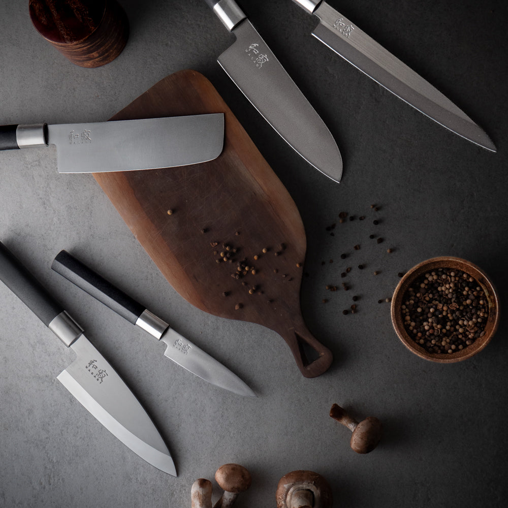 Deba-Messer Wasabi Black – 15 cm