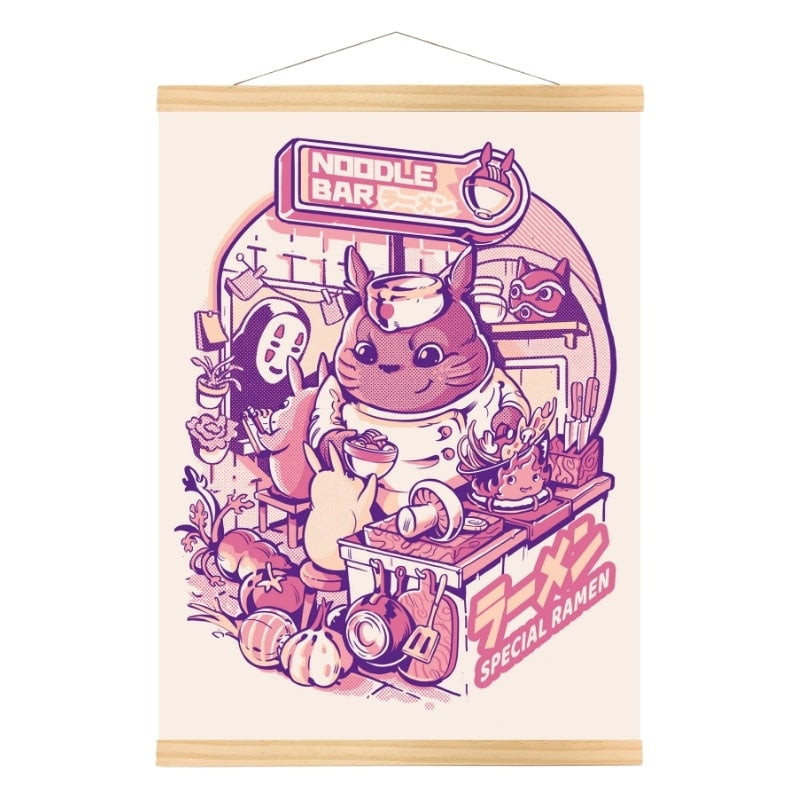 Japanisches Poster Noodle Bar - A3