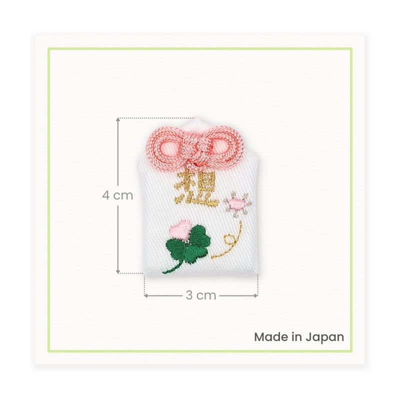 Omamori Amulett Liebe Weiß