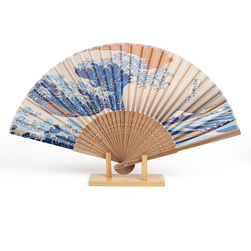 Ausstellungsständer für japanische Bambus-Sensu-Fächer