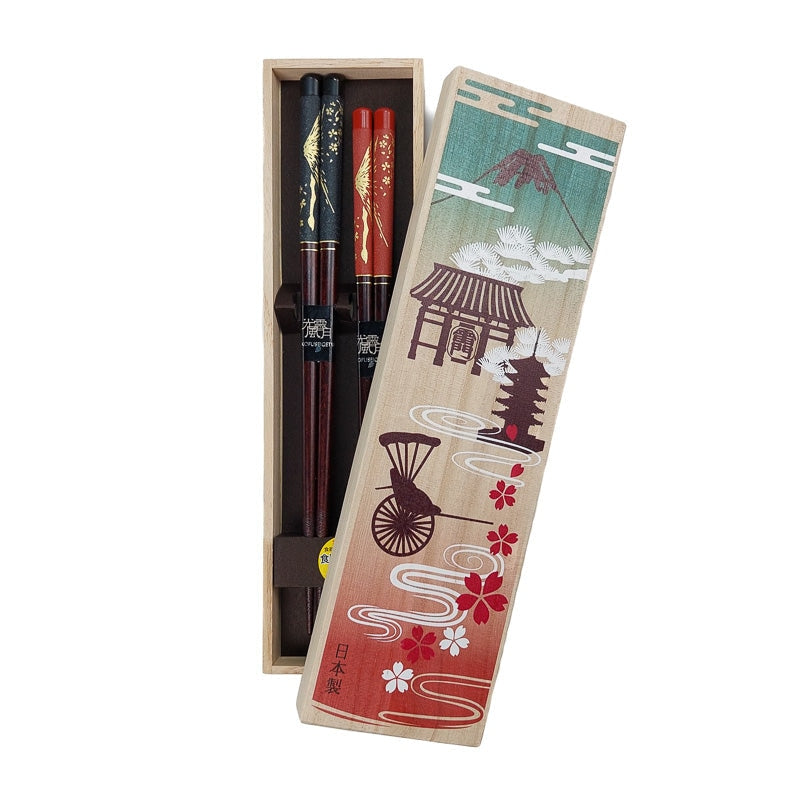 Authentische Essstäbchen Japan
