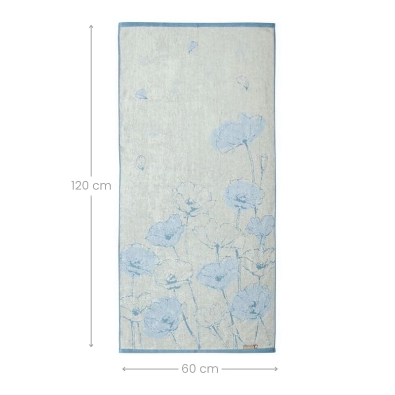 Badetuch Japan - Mohnblume