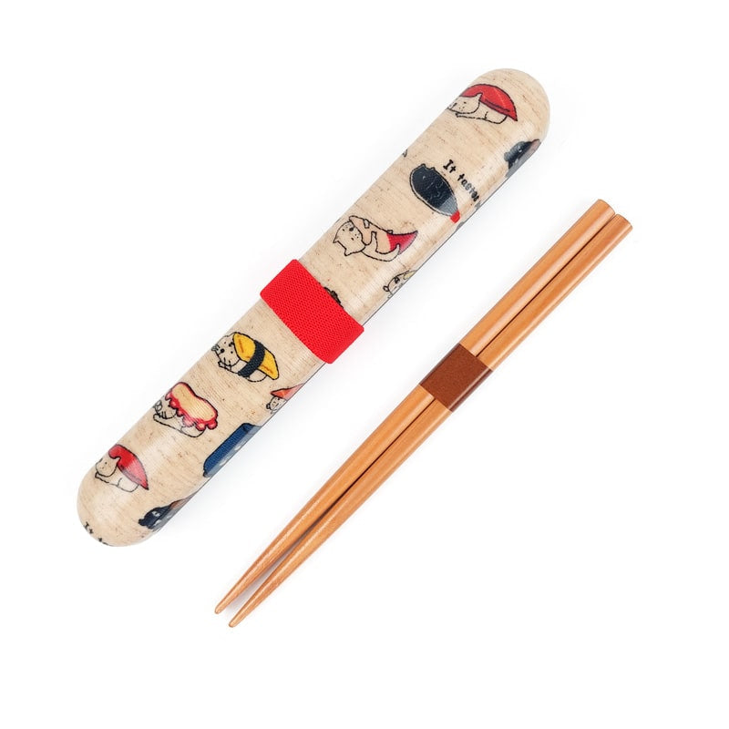 Japanische Baguettes & Sushi Cat Box