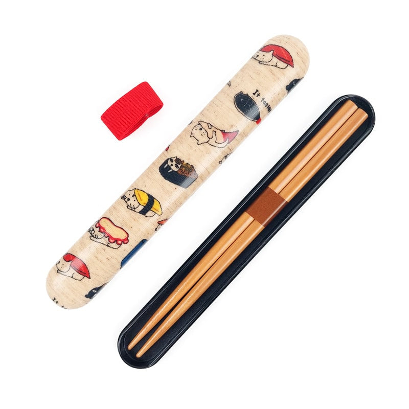 Japanische Baguettes & Sushi Cat Box
