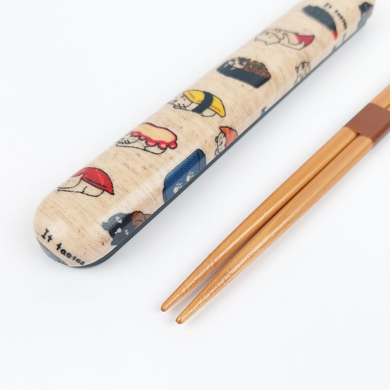 Japanische Baguettes & Sushi Cat Box