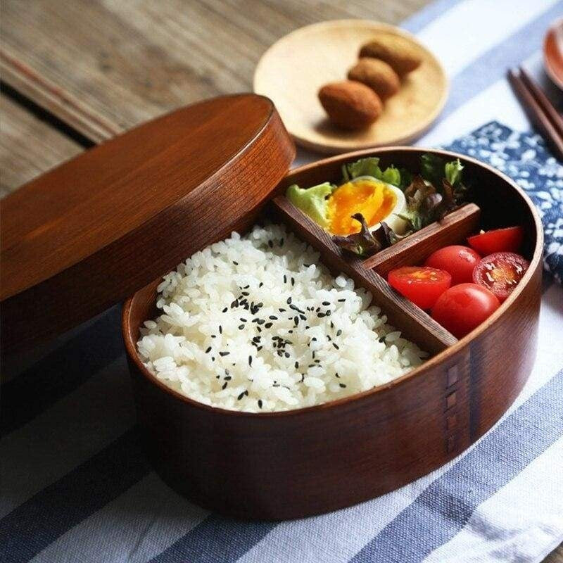 Bento Lunchbox Holz