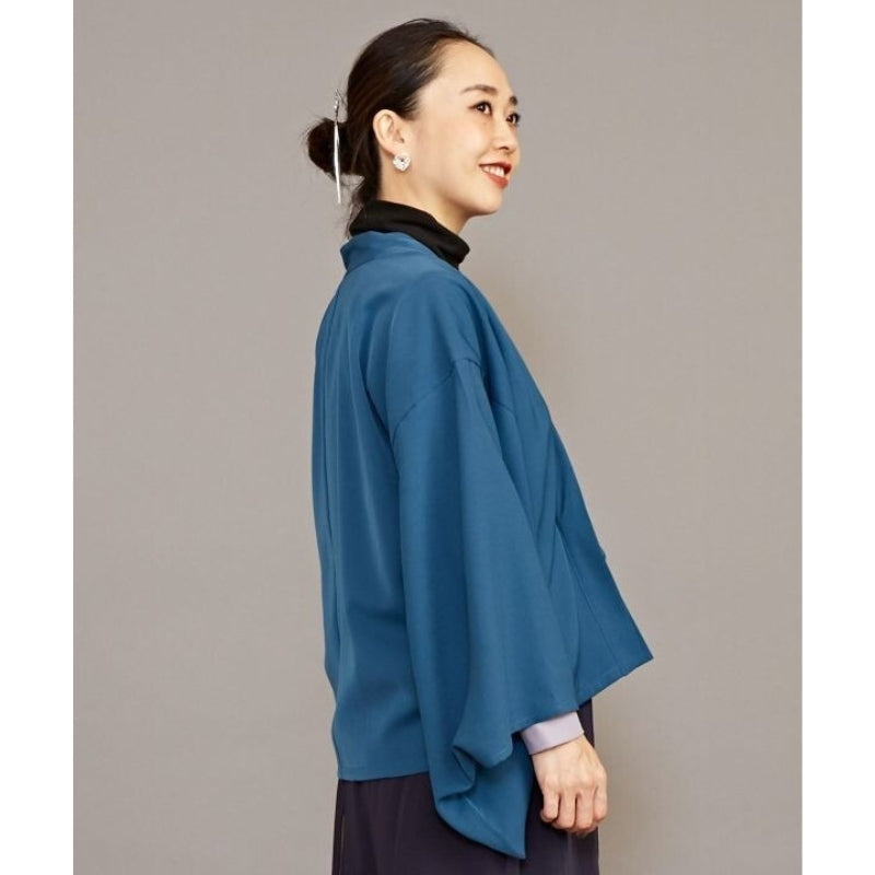 Blau Kimono Jacke Frauen