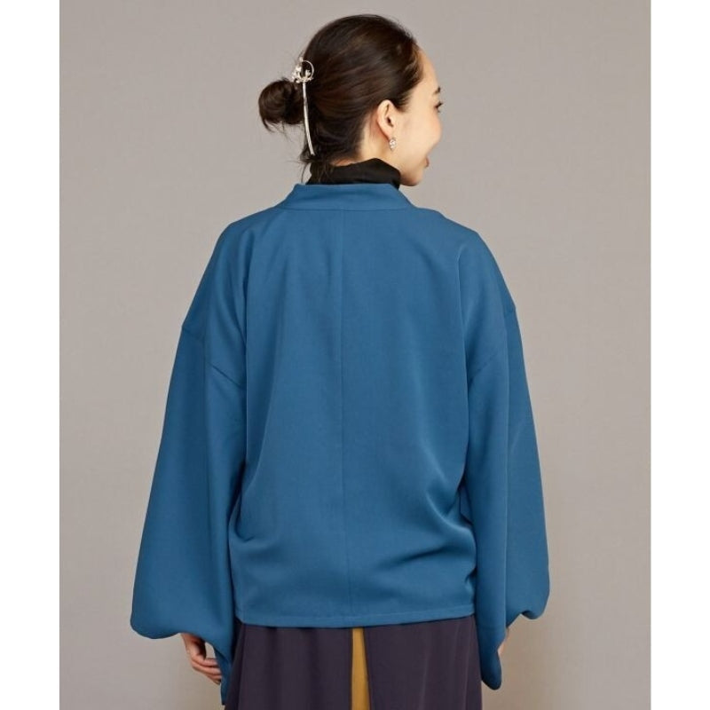 Blau Kimono Jacke Frauen