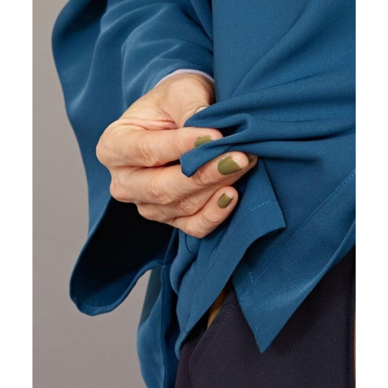 Blau Kimono Jacke Frauen