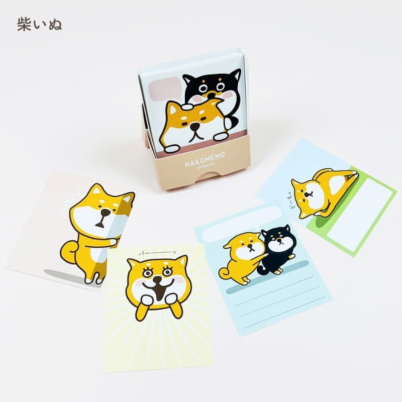 Bloc Mémo Hakomemo Shiba Inu