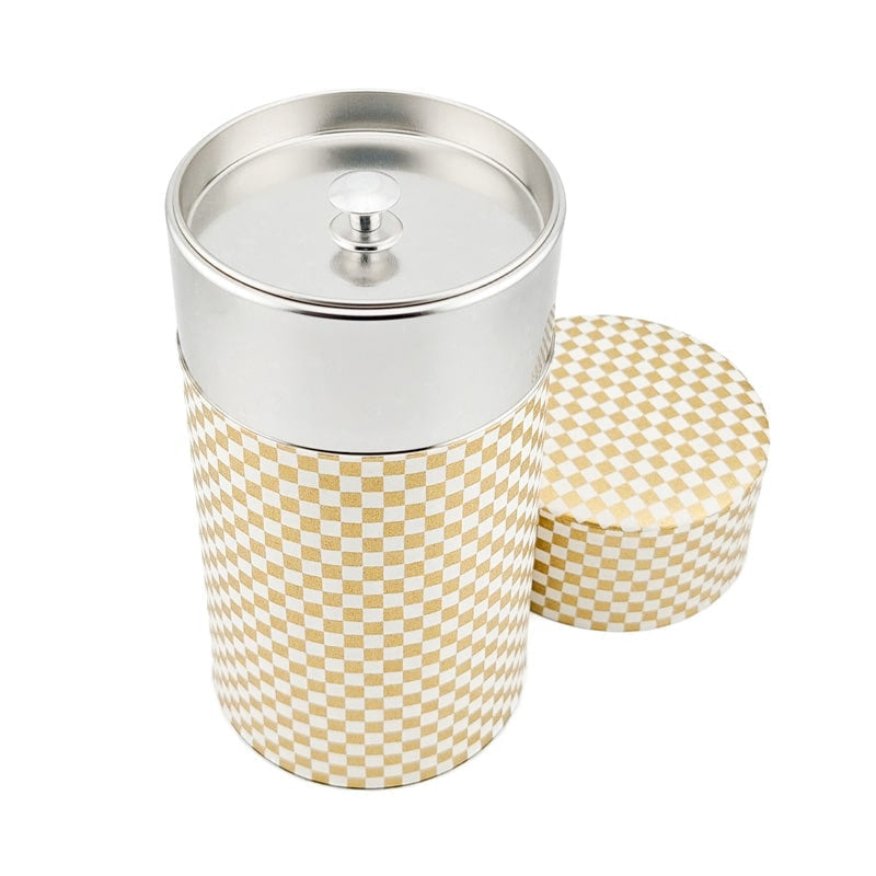 Japanische Teedose Damier Doré