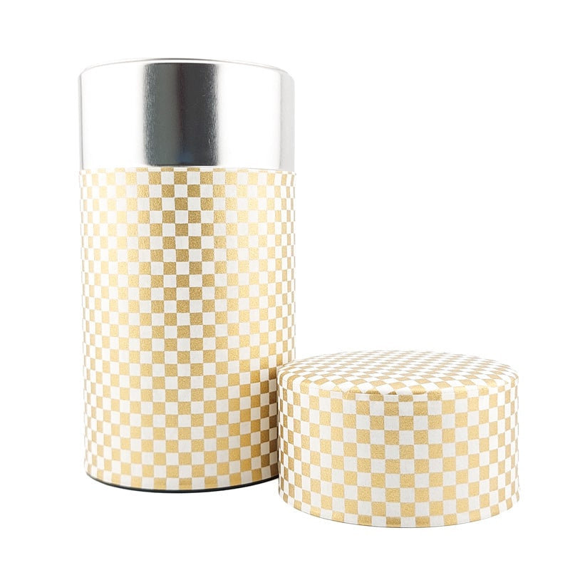 Japanische Teedose Damier Doré