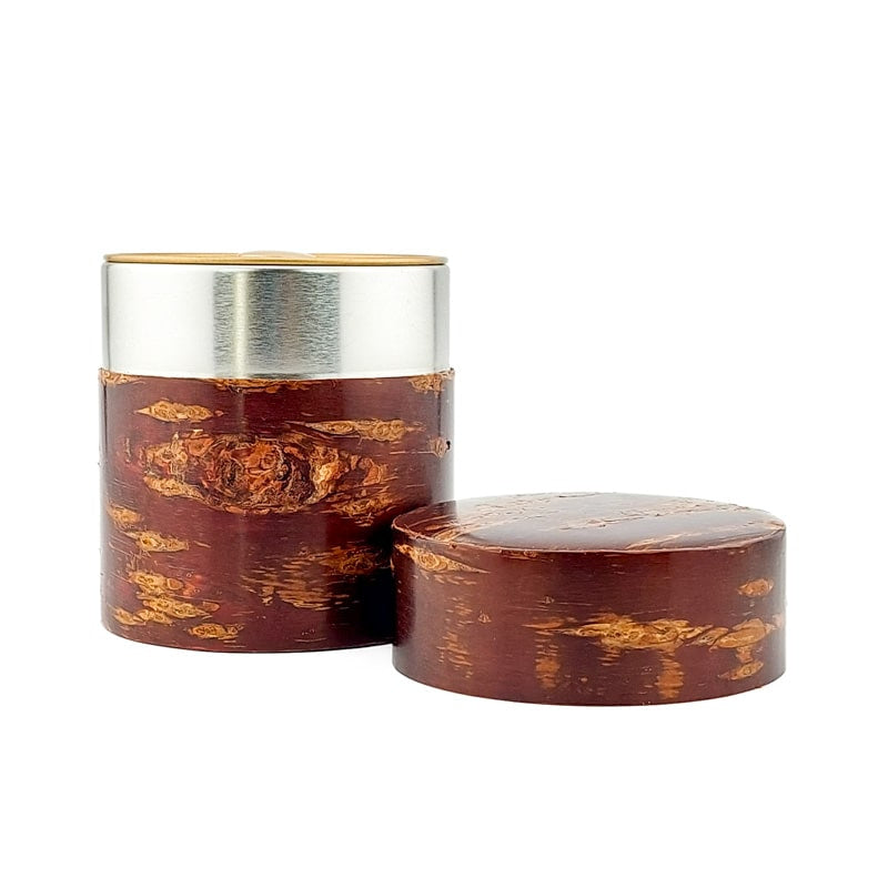 Japanische Teedose Kirschbaumrinde